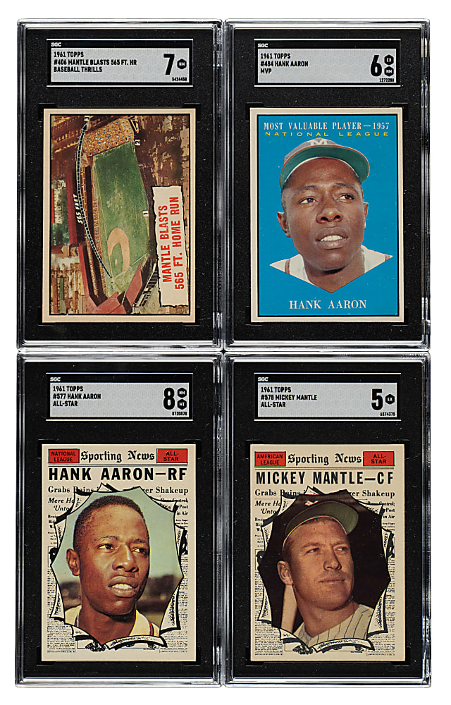 1961 Topps Complete Set (587)