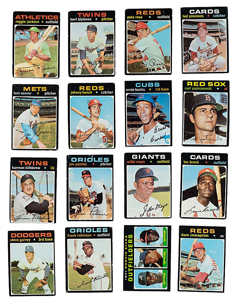 1971 Topps Complete Set (752)