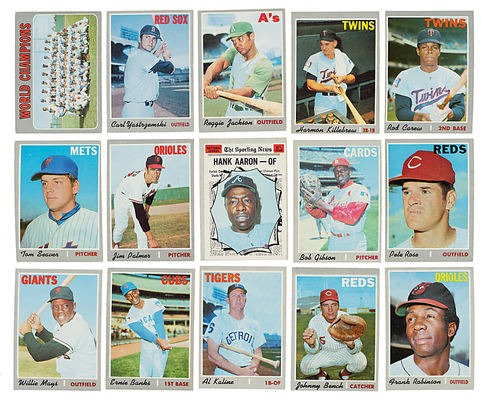 1970 Topps Complete Set (720)