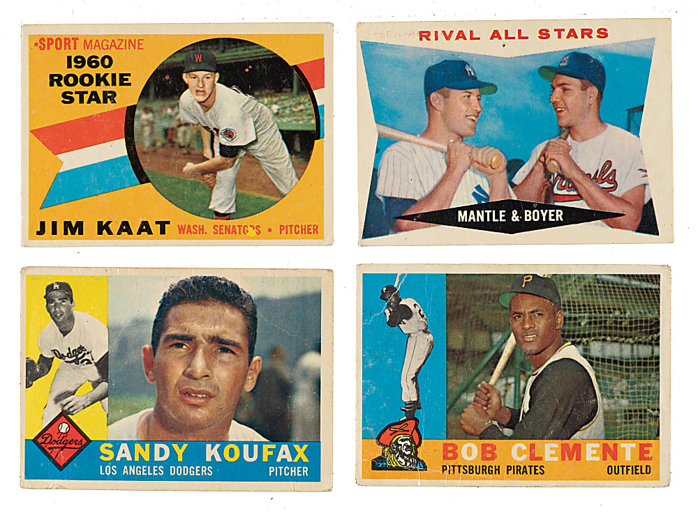 1960 Topps Near-Complete Set (563/572)