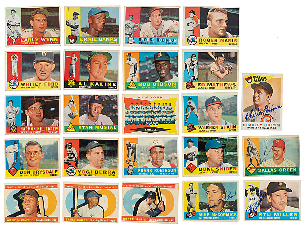 1960 Topps Near-Complete Set (563/572)