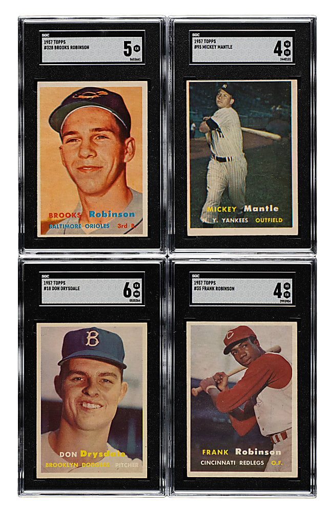 1957 Topps Complete Set (407)