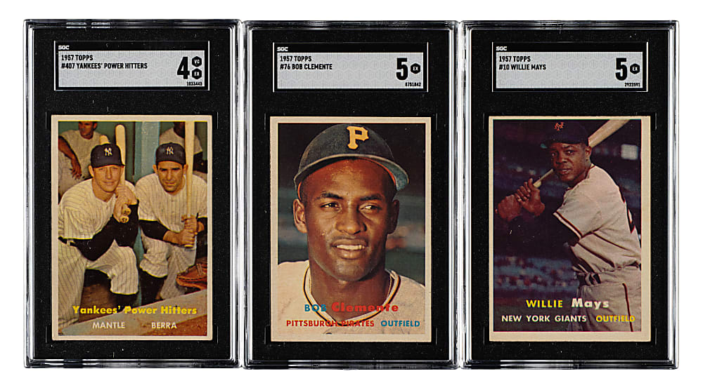 1957 Topps Complete Set (407)