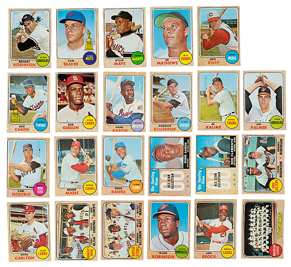 1968 Topps Complete Set (598)