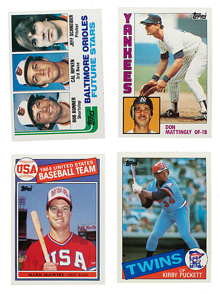 High-Grade 1981 to 1987 Topps Complete Set Collection (7 Sets, 5,478 Cards)