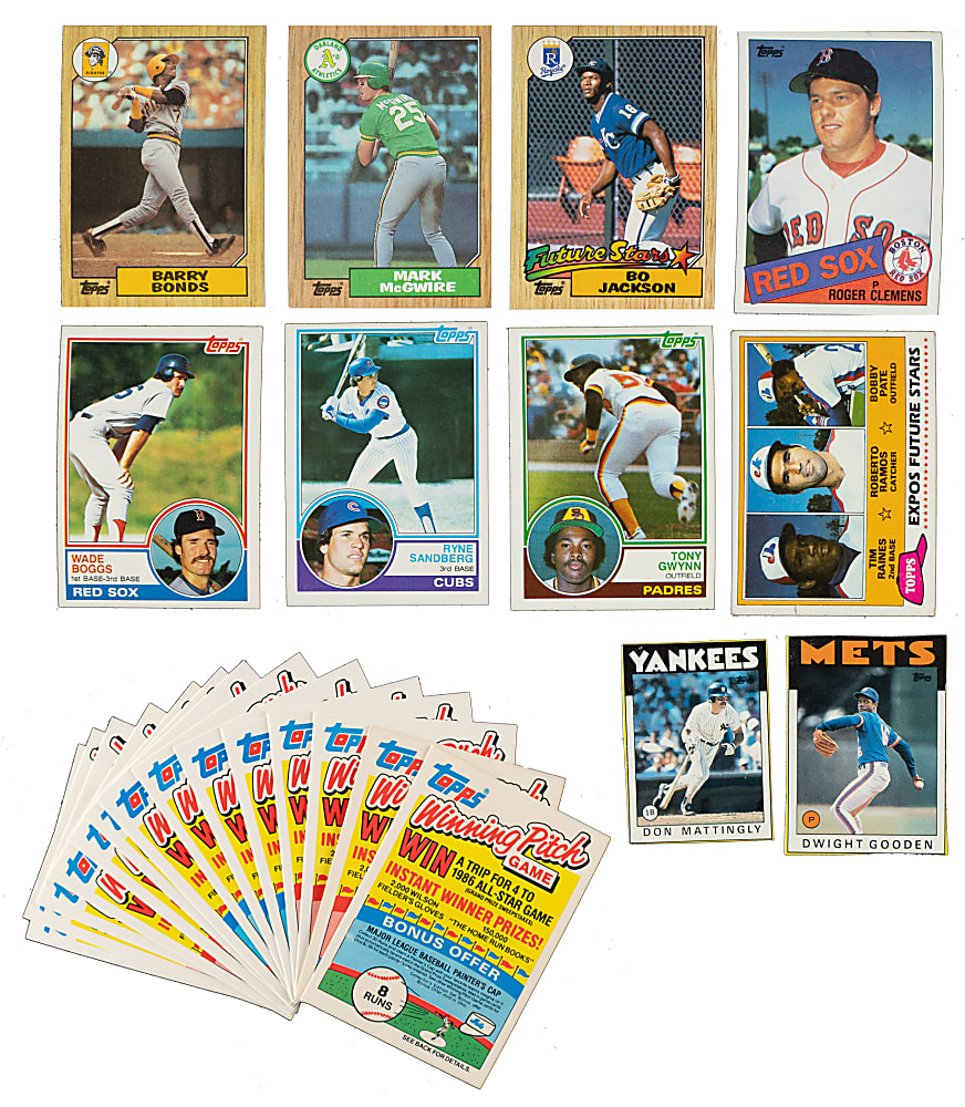 High-Grade 1981 to 1987 Topps Complete Set Collection (7 Sets, 5,478 Cards)
