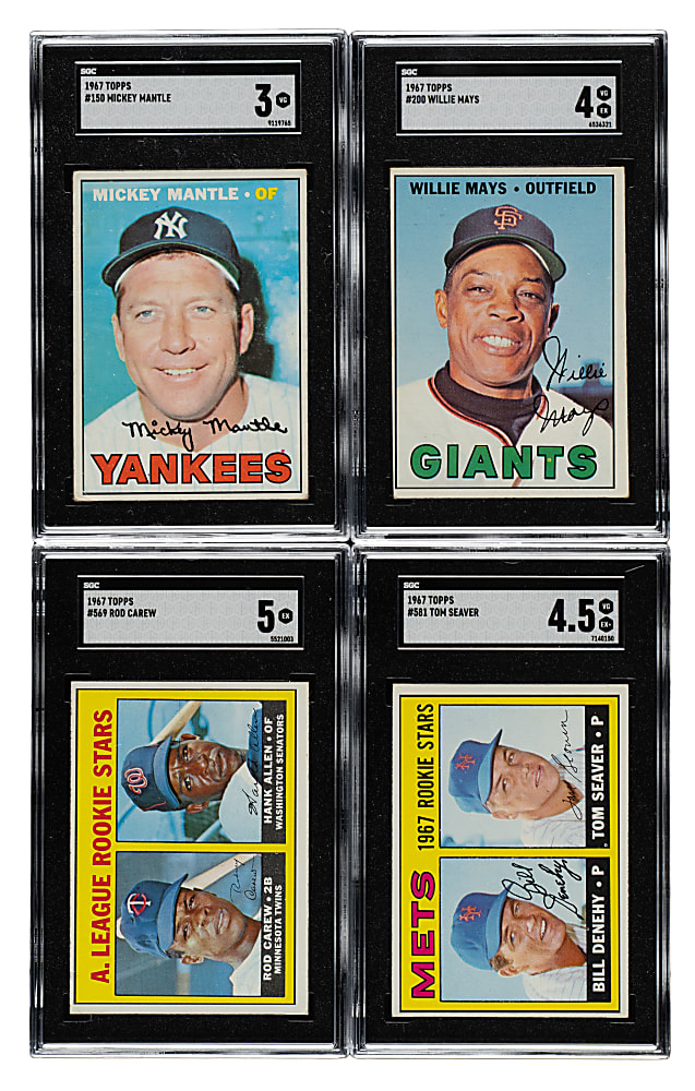 1967 Topps Complete Set (609)