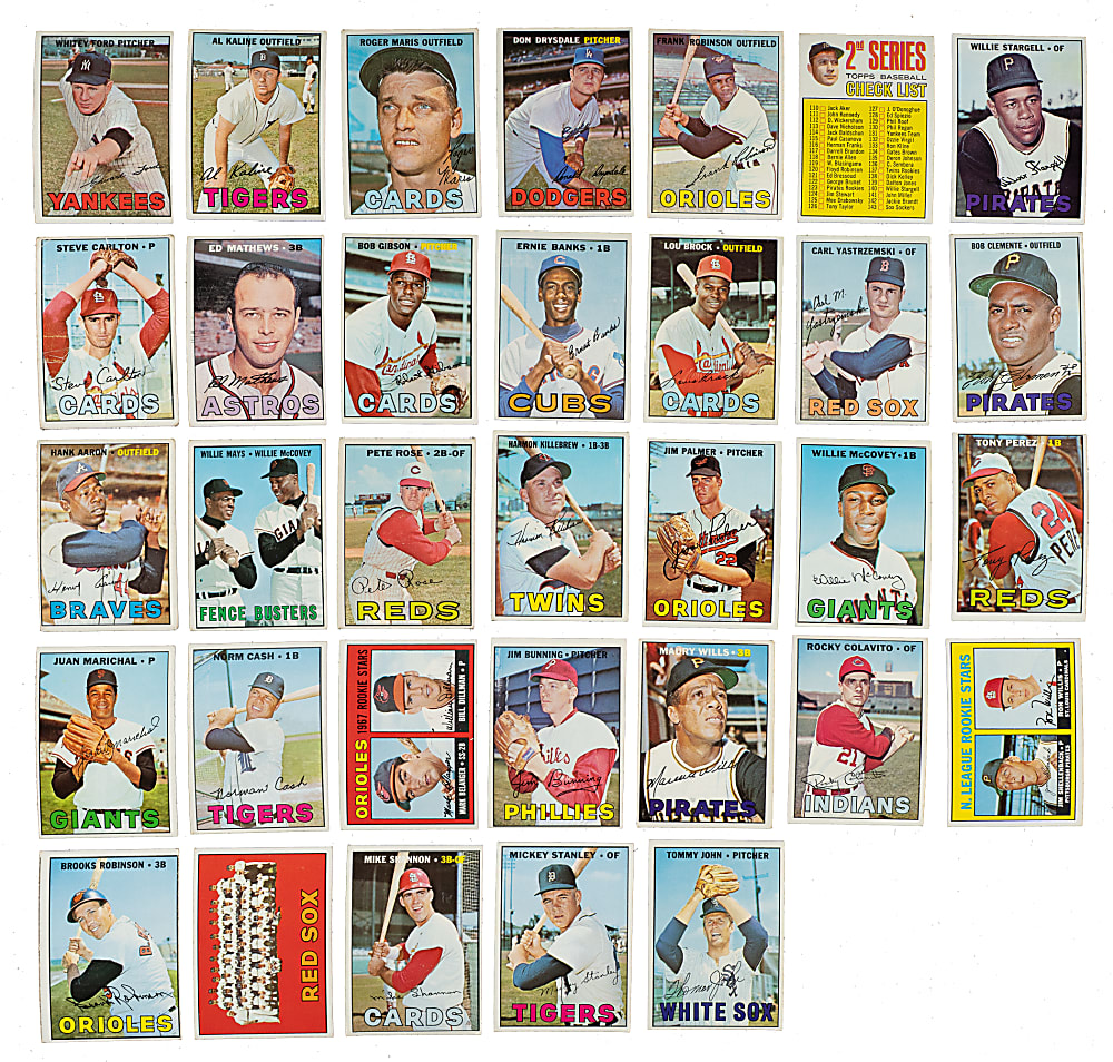 1967 Topps Complete Set (609)