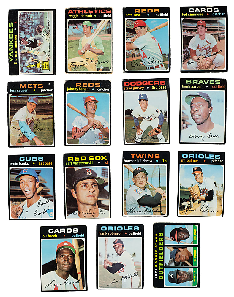 1971 Topps Complete Set (752)