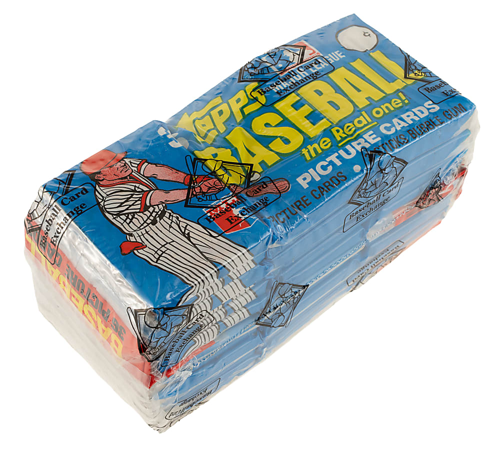 1981 Topps Unopened Grocery Rack Pack Collection (12) - BBCE