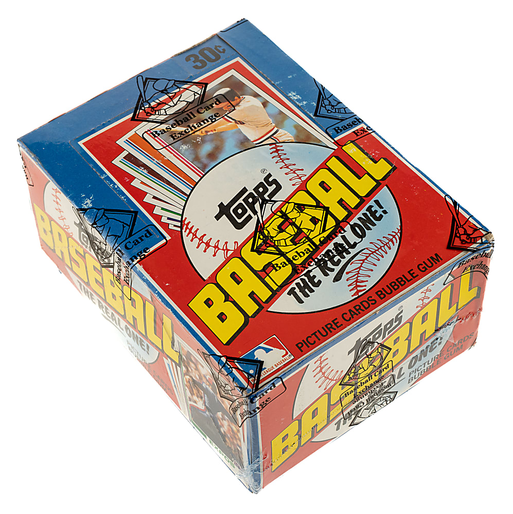 1982 Topps Unopened Wax Box (36 Packs) - BBCE