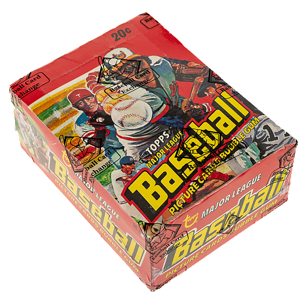 1978 Topps Unopened Wax Box (36 Packs) - BBCE