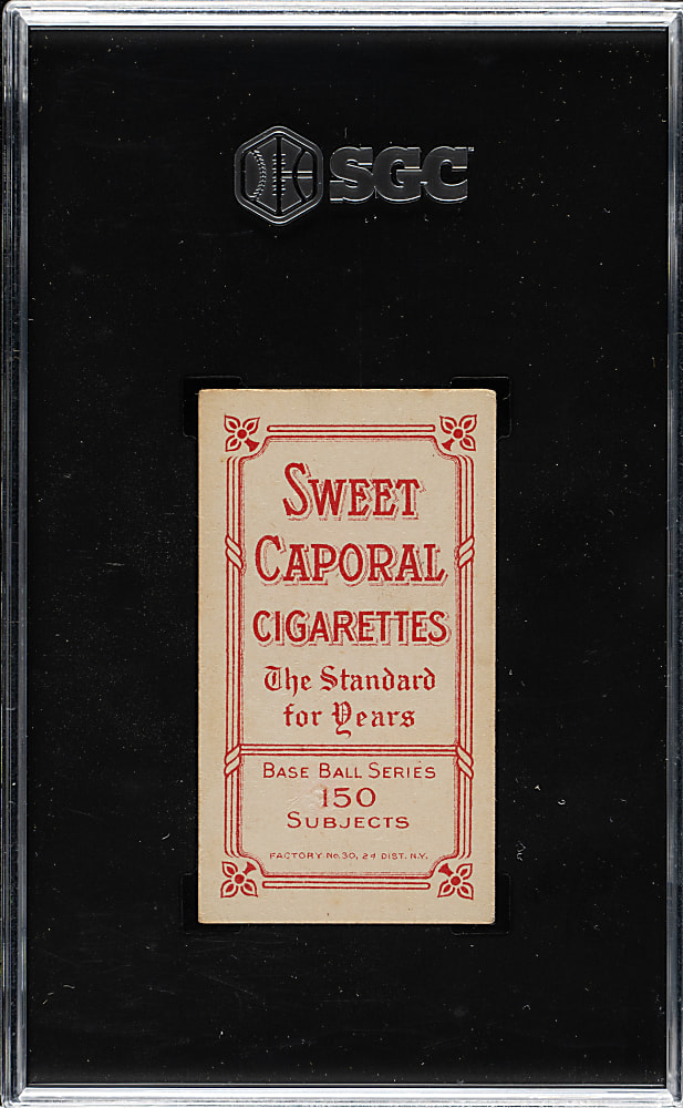 1909-1911 T206 White Border Nap Lajoie Portrait SGC VG/EX+ 4.5