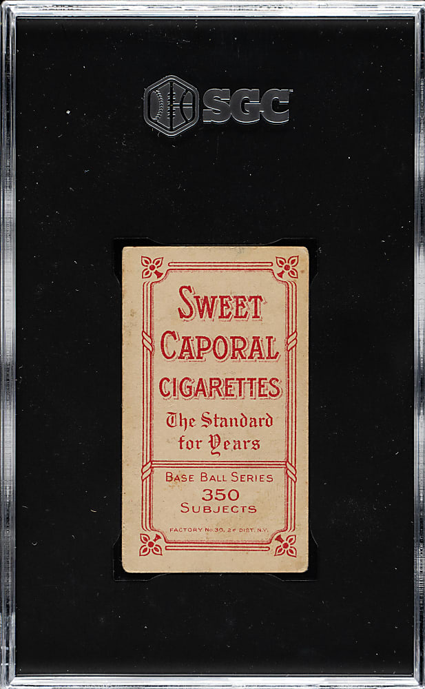 1909-1911 T206 White Border Cy Young Glove Shows SGC VG/EX 4