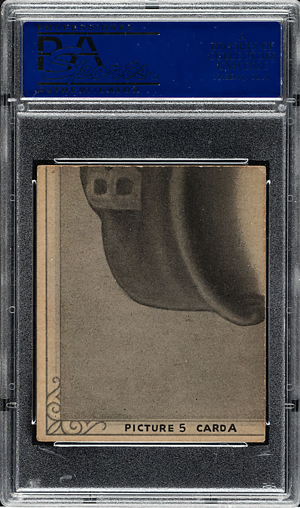 1935 R321 Goudey "4-in-1" Babe Ruth PSA EX 5