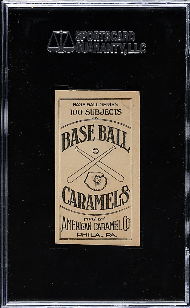 1909-1911 E90-1 American Caramel Honus Wagner Throwing SGC EX 60