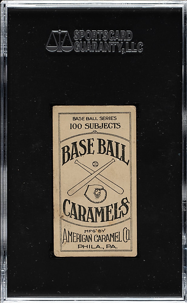 1909-1911 E90-1 American Caramel Jake Stahl SGC VG/EX 4