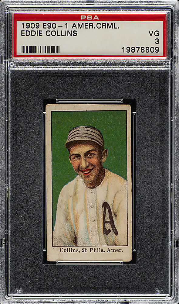 1909-1911 E90-1 American Caramel Eddie Collins PSA VG 3