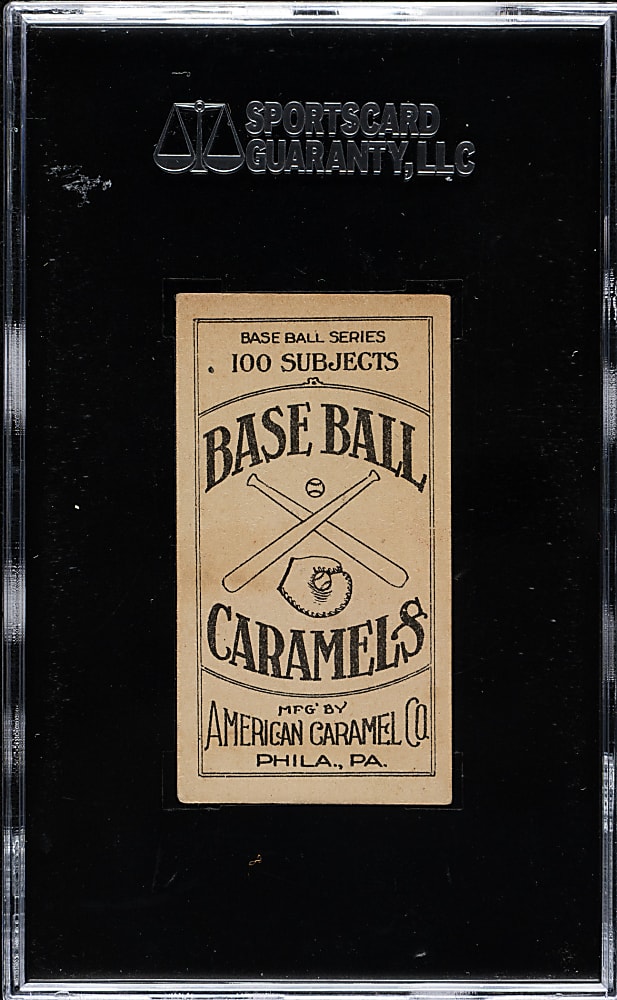 1909-1911 E90-1 American Caramel Roger Bresnahan SGC EX 60