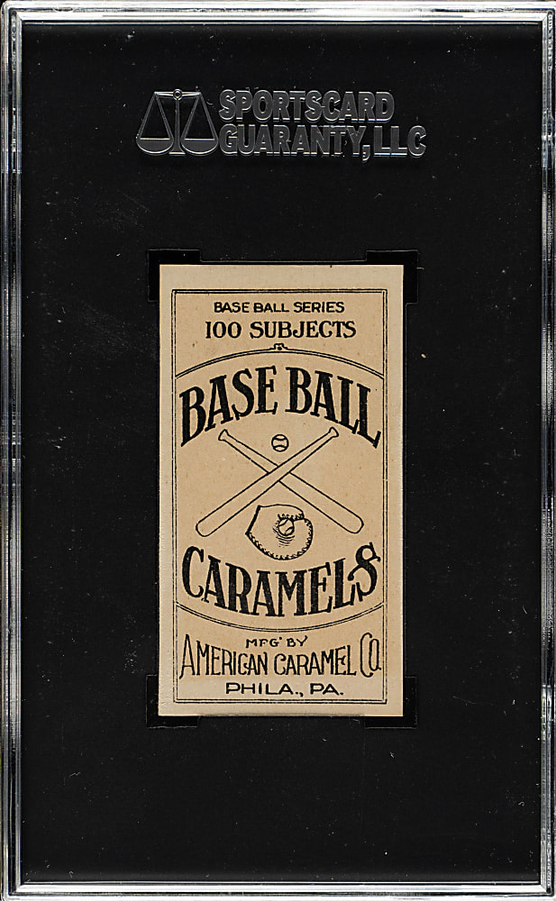 1909-1911 E90-1 American Caramel Addie Joss Portrait SGC Authentic