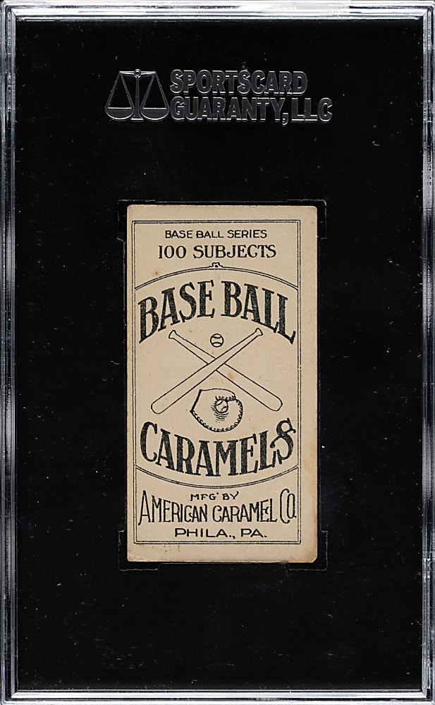 1909-1911 E90-1 American Caramel Stuffy McInnes SGC VG/EX 50