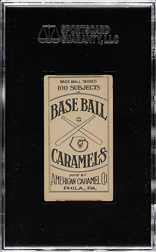 1909-1911 E90-1 American Caramel Al Bridwell SGC VG/EX 50