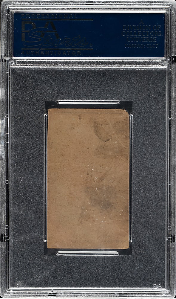 1920-1921 W514 #2 Babe Ruth PSA POOR 1 - Ghost Image on Front!