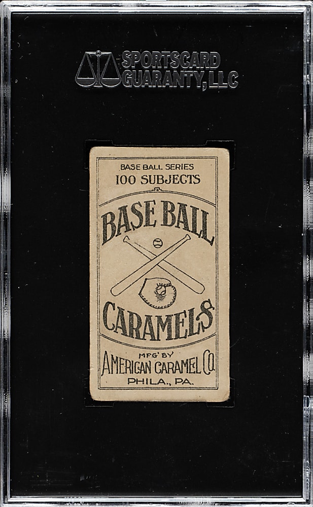 1909-1911 E90-1 American Caramel Peaches Graham SGC VG 40