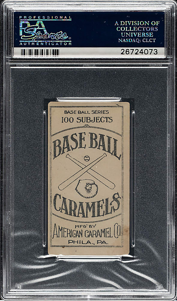 1909-1911 E90-1 American Caramel George Stone Left Hand Visible PSA VG 3