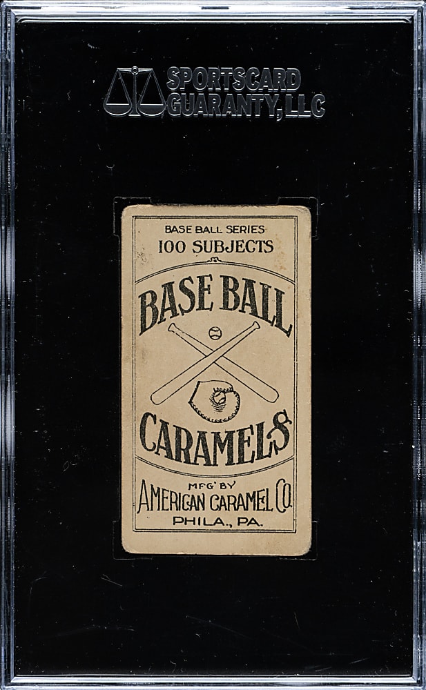 1909-1911 E90-1 American Caramel Charles Hall SGC VG 40