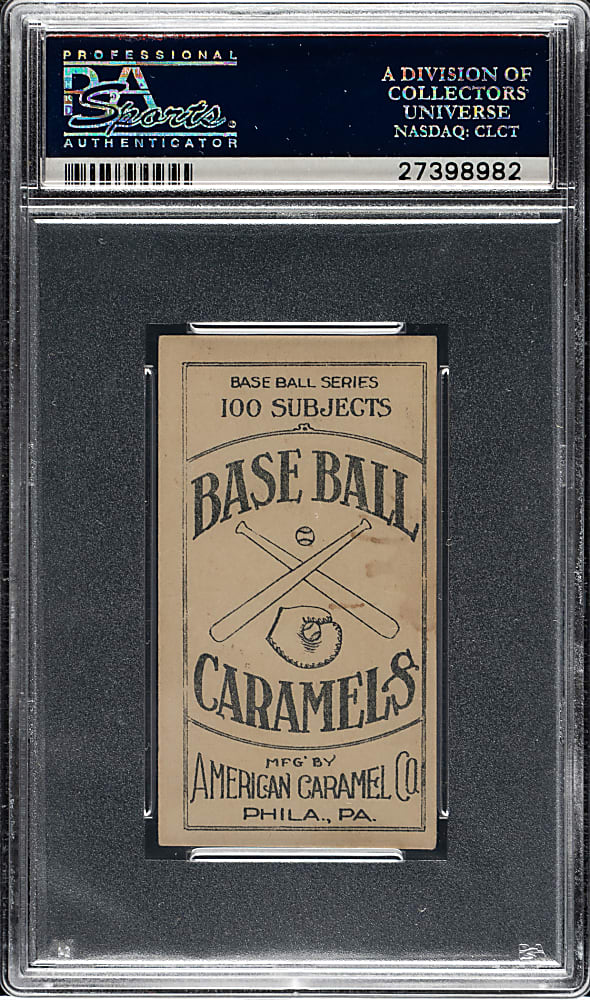 1909-1911 E90-1 American Caramel Jimmy Sheckard PSA VG-EX 4