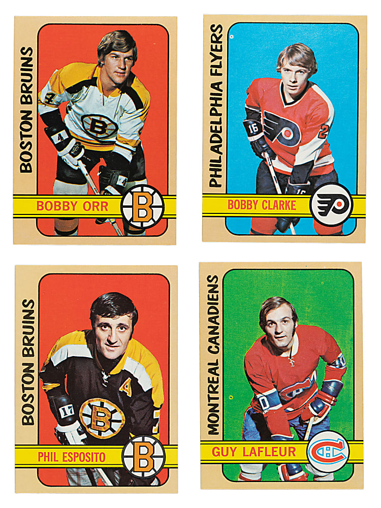 High-Grade 1972-1973 Topps Hockey Complete Set (176)