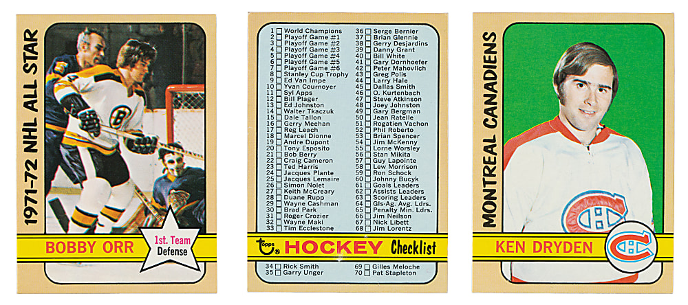 High-Grade 1972-1973 Topps Hockey Complete Set (176)