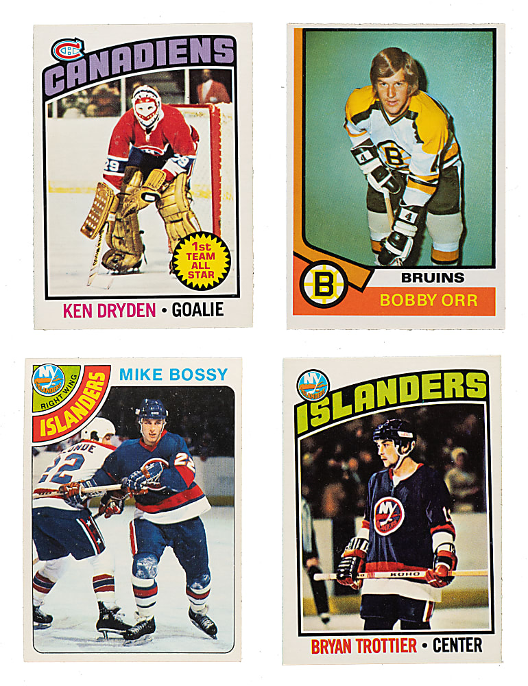 1974 to 1979 O-Pee-Chee Hockey Complete and Near-Complete Set Collection (6 Sets, 2,375 Cards)