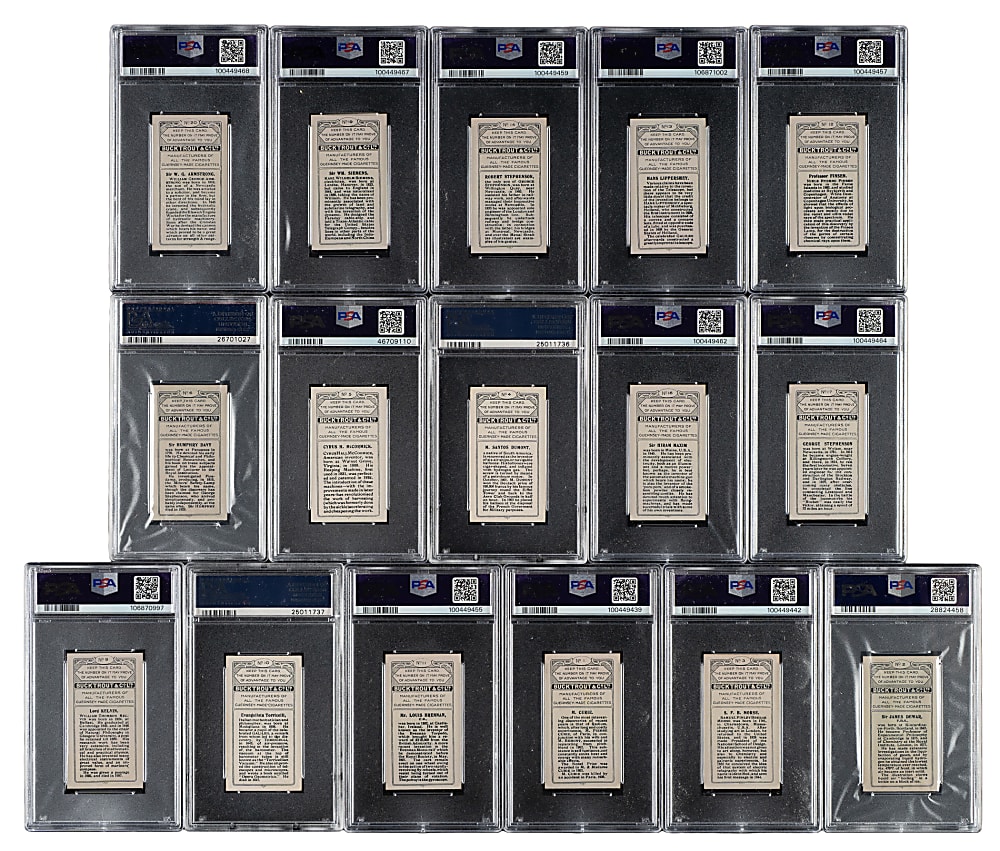 1924 Bucktrout & Co. "Inventors" PSA-Graded Complete Set (20)
