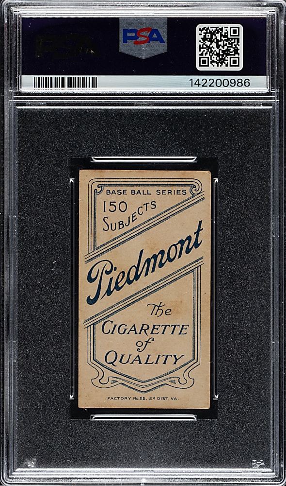 1909-1911 T206 White Border Johnny Evers Portrait PSA VG-EX 4