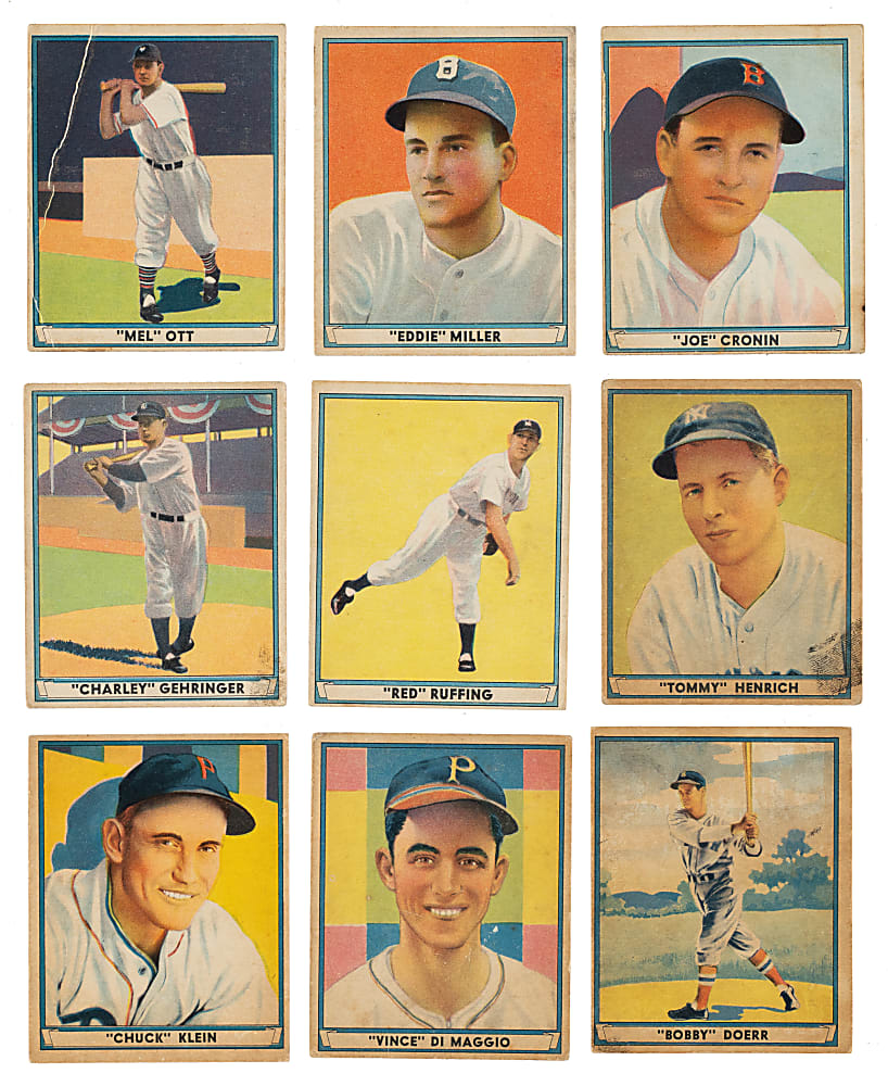 1941 R336 Play Ball Partial Set (48/72)