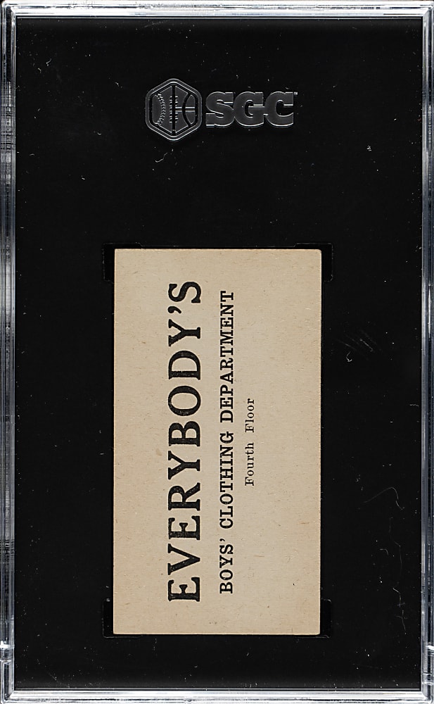 1916 M101-4 Everybody's Clothing Store (Type 1) #127 Geo. Moriarty SGC EX 5 - 1 of 2 - Highest Graded!