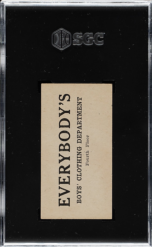 1916 M101-4 Everybody's Clothing Store (Type 1) #126 Ray Morgan SGC EX+ 5.5