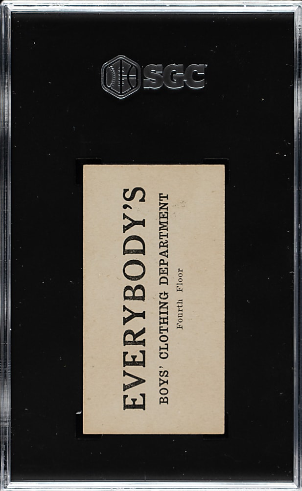 1916 M101-4 Everybody's Clothing Store (Type 1) #128 Guy Morton SGC EX/NM 6