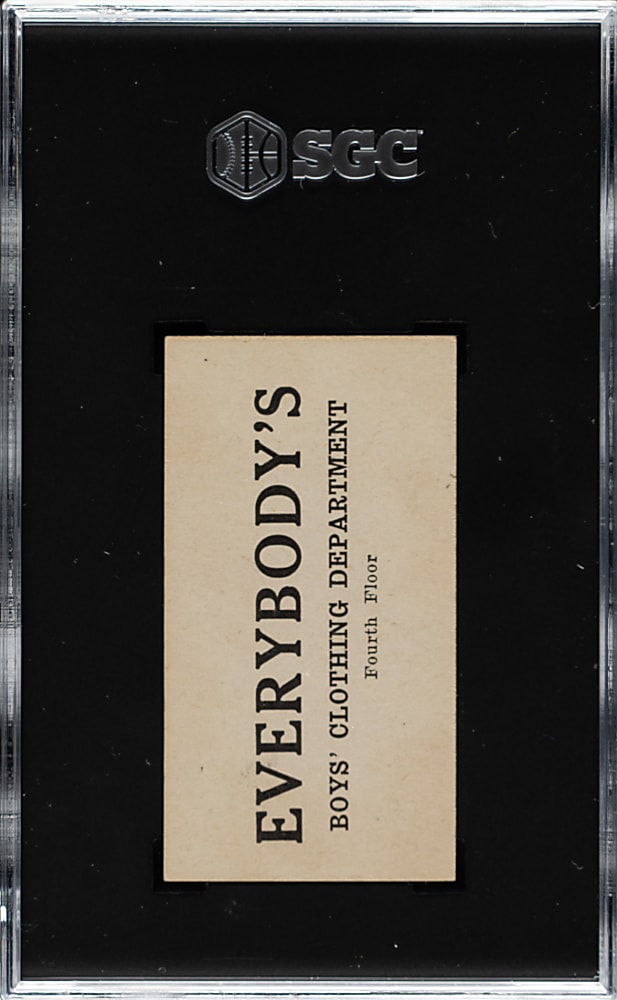 1916 M101-4 Everybody's Clothing Store (Type 1) #132 J.A. Niehoff SGC EX/NM 6 - 1 of 1 - Highest Graded!