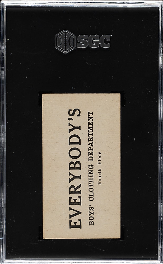 1916 M101-4 Everybody's Clothing Store (Type 1) #133 Rube Oldring SGC EX 5 - 1 of 2 - Highest Graded!