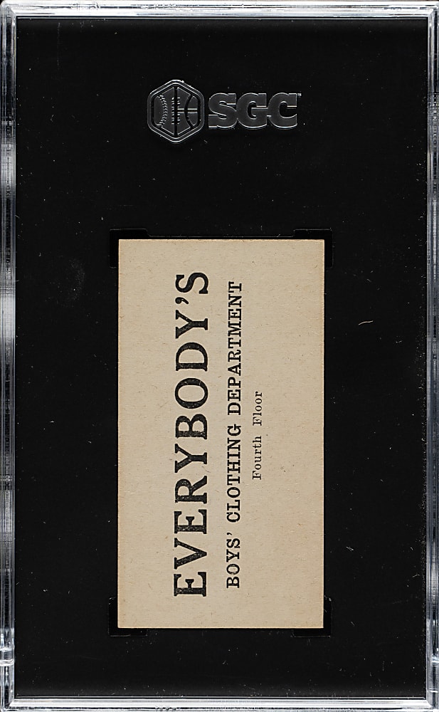 1916 M101-4 Everybody's Clothing Store (Type 1) #135 Steve O'Neill SGC EX/NM 6 - 1 of 1 - Highest Graded!