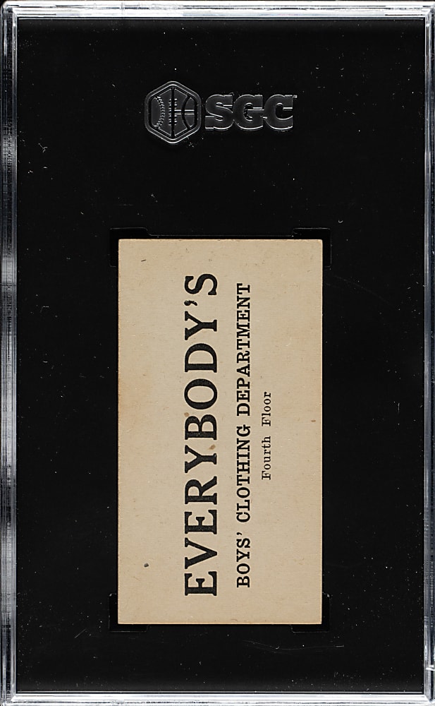 1916 M101-4 Everybody's Clothing Store (Type 1) #140 Pat Ragan SGC EX 5