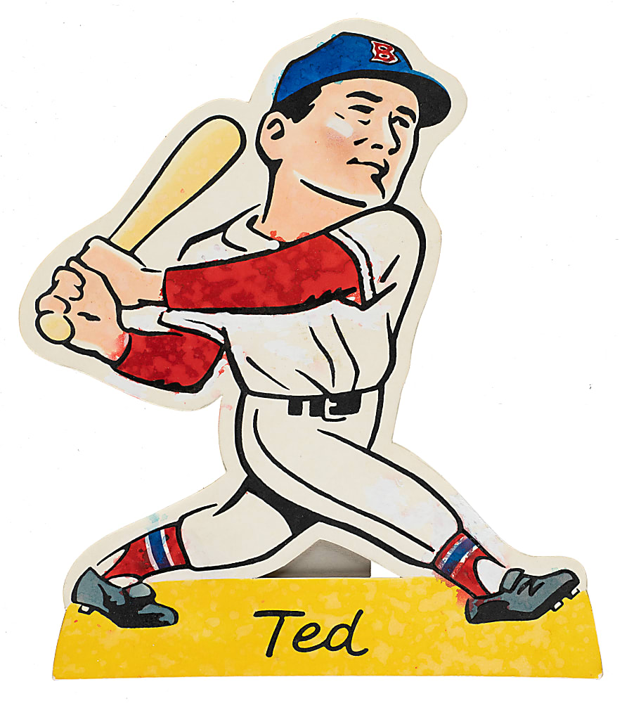 Scarce 1973 Laughlin "Super Stand-Ups" Ted Williams