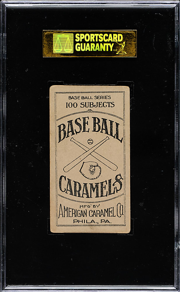 1909-1911 E90-1 American Caramel Bobby Wallace SGC VG/EX 50