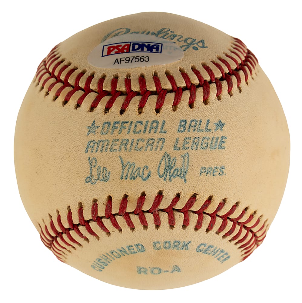 Kirby Higbe Single-Signed Baseball - PSA/DNA