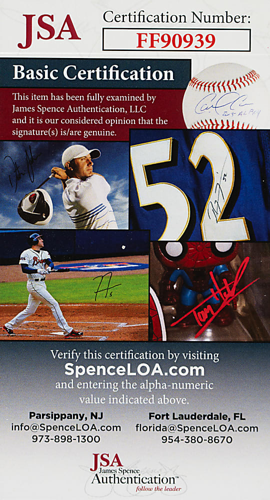 Vince DiMaggio Single-Signed Baseball - JSA