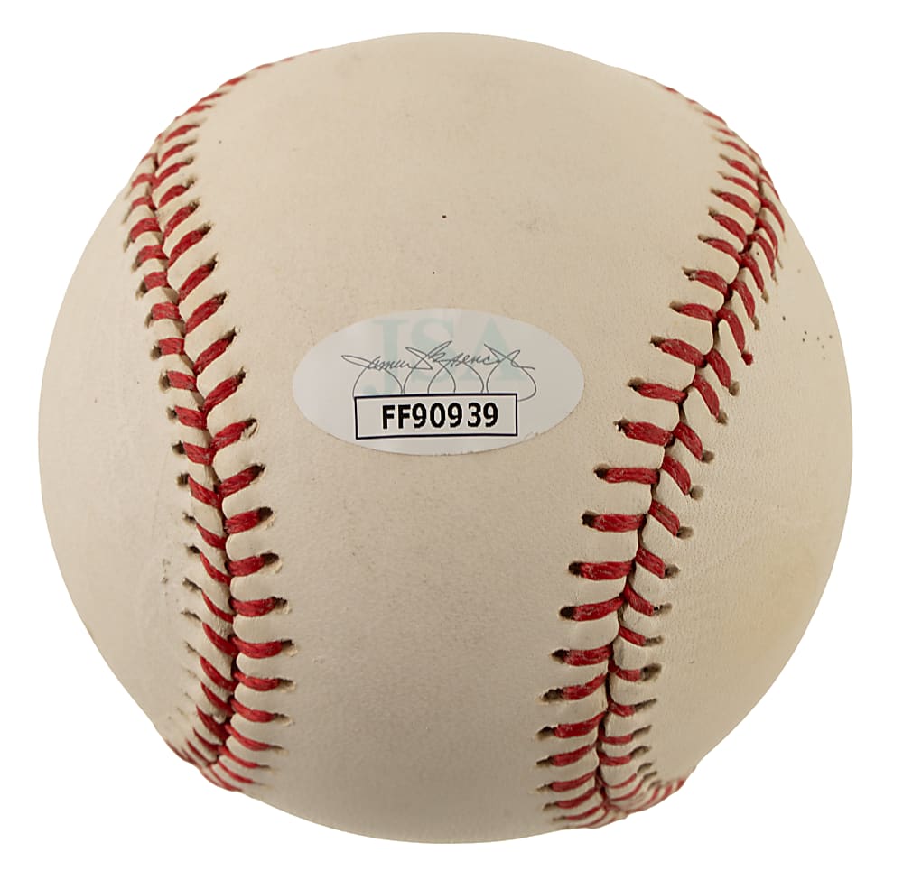 Vince DiMaggio Single-Signed Baseball - JSA