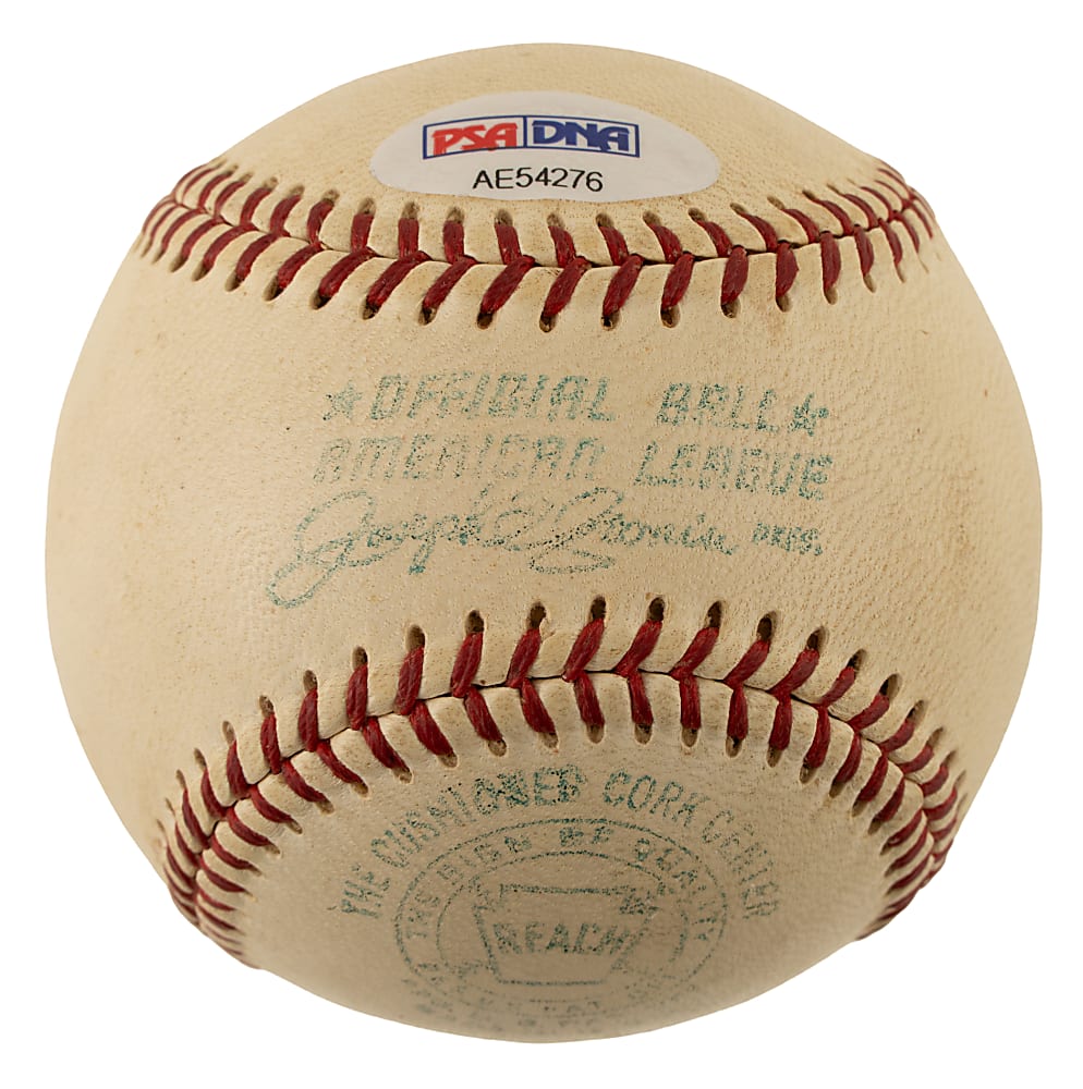 Ralph "Red" Kress Single-Signed Baseball - PSA/DNA